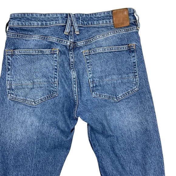 We The Free Free People Mid Rise Distressed Straight Leg Jeans Size 27 - Picture 6 of 13